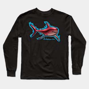 Great White Shark Color Variant A Long Sleeve T-Shirt